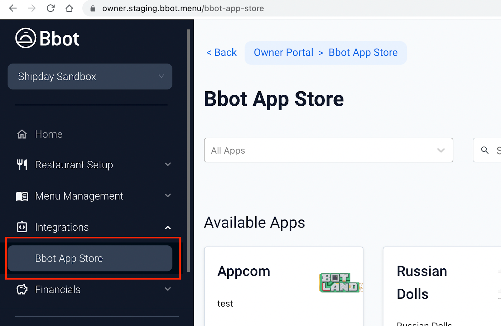 Bbot setup step 3
