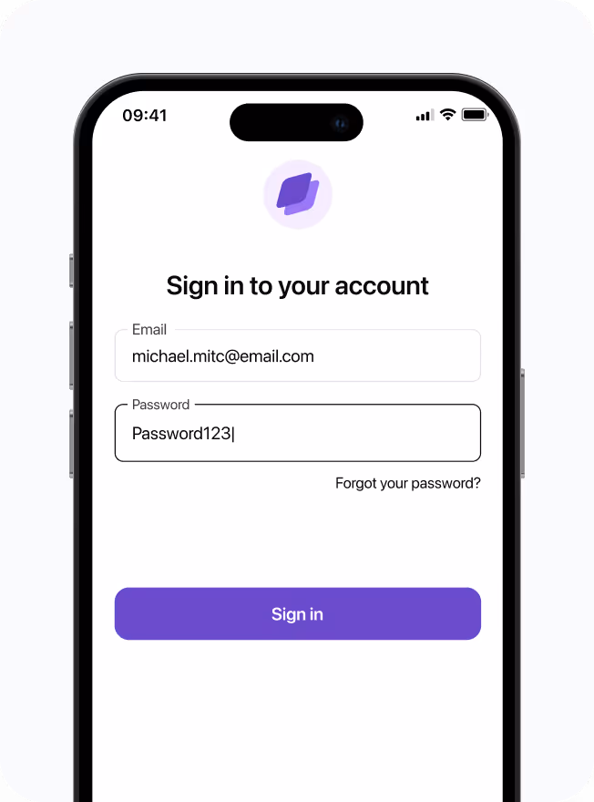Shipday Driver App styled with a restaurant’s brand colors and logo
